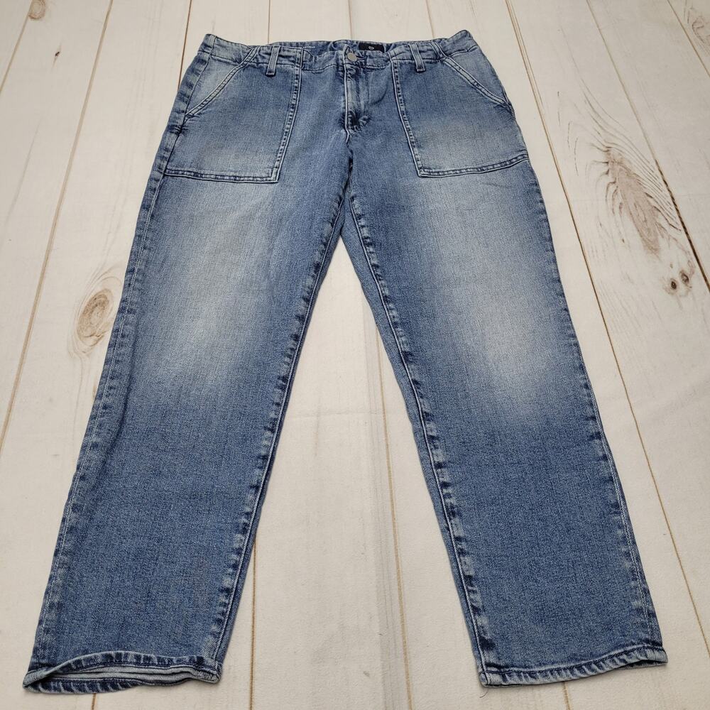 Adriano Goldschmeid AG Caden tailored trouser fatigue jeans utility tapered